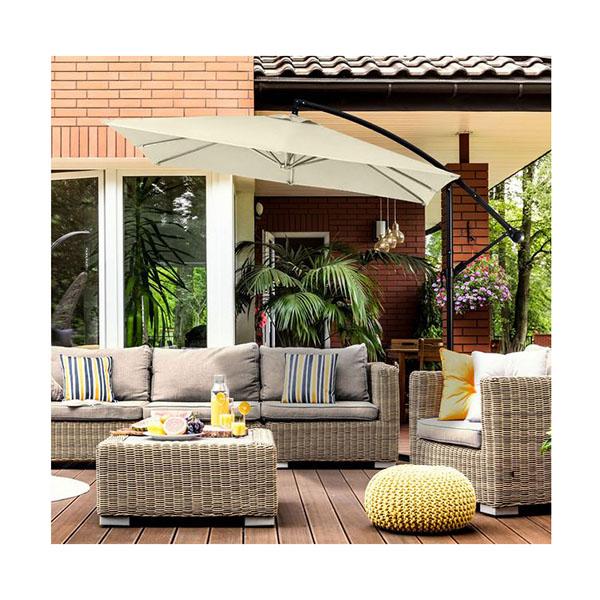 Milano Outdoor Umbrella Cantilever Garden Deck Patio Shade